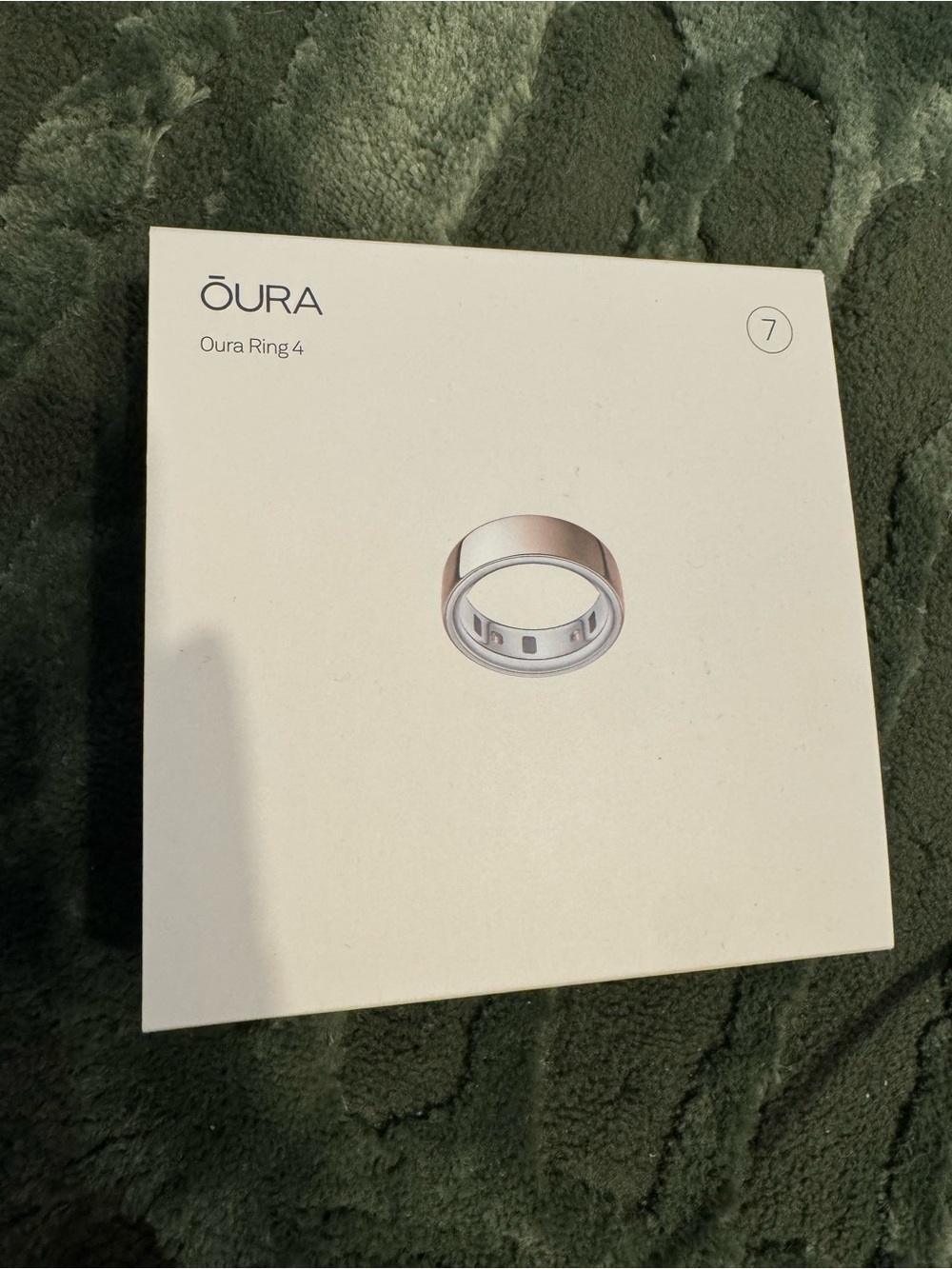 NEW SEALED Oura Ring 4 Rose Gold Size 7